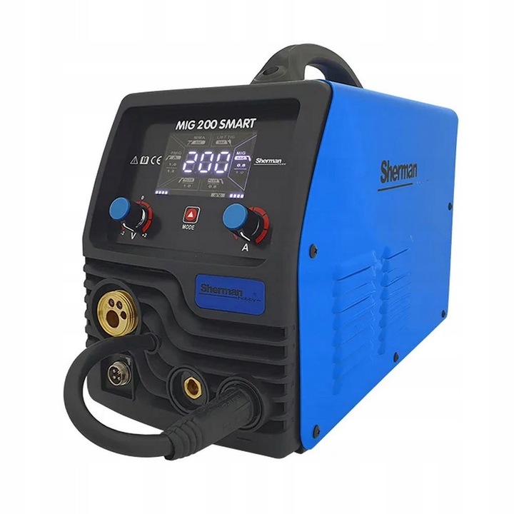 Spawarka MIG 200 SMART, 200A, 60%, 230V, set complet