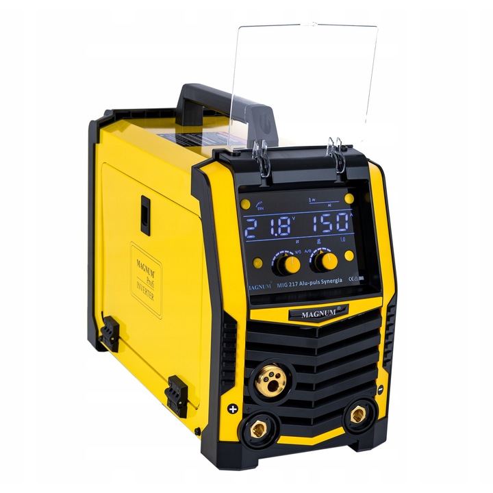 Aparat de sudura MAGNUM MIG 217 ALU-PULS SYNERGIA, 200A, 230V, set complet