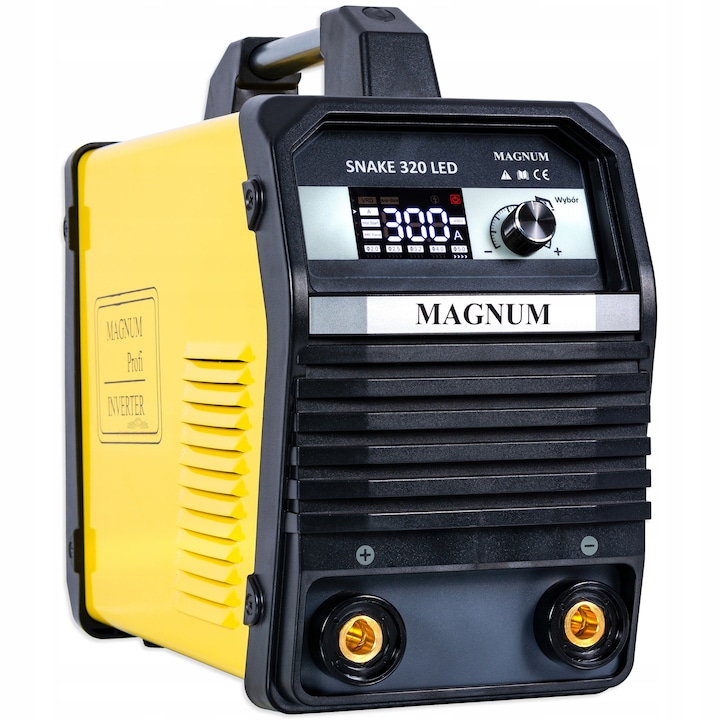 Magnum Snake 320 LED inverteres hegesztőkészlet, 300A, 400V, 8.5kg