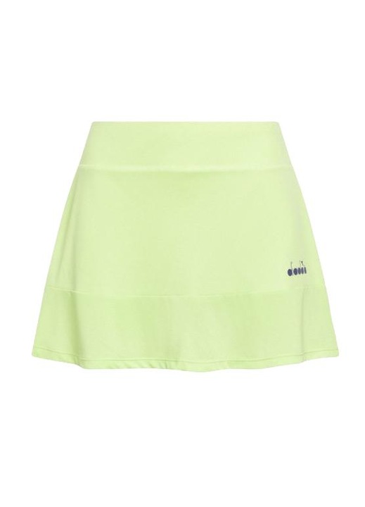 Спортна пола Diadora, модел L. Skirt Core, лайм, технически материал