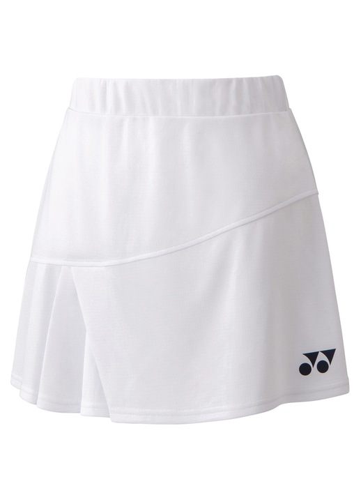 Дамска спортна пола, Yonex, Tournament, бяла, полиестер