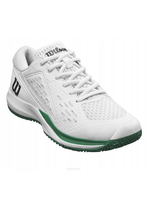Pantofi de tenis Wilson Rush Pro Ace Jr barbati, albi