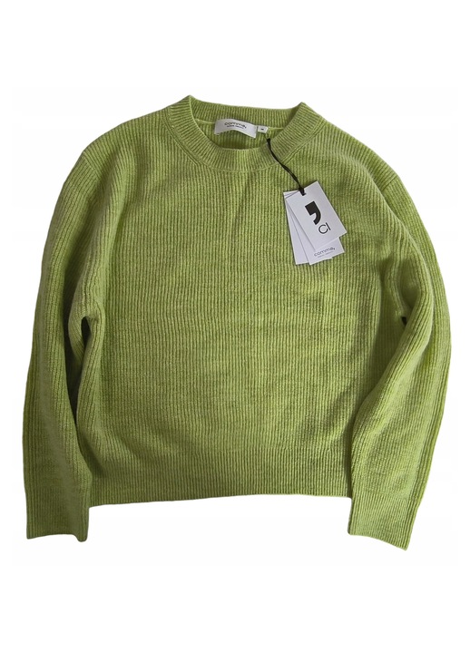 Comma női pulóver, zöld, elegáns, nőknek, 38 EU