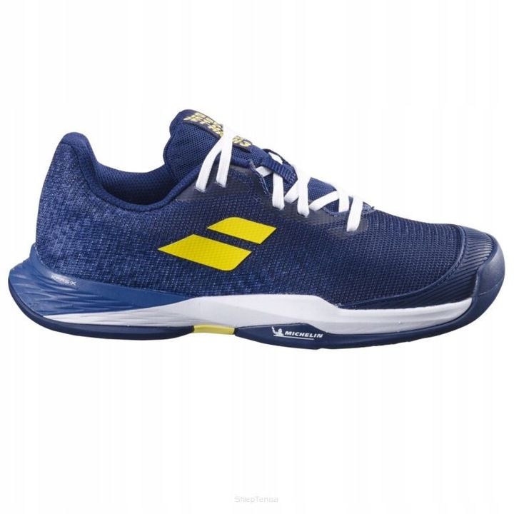 Pantofi sport copii Babolat Jet Mach 3, albastri, pentru baieti si fete