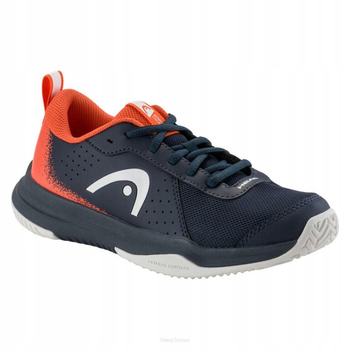 Pantofi sport copii, HEAD, Sprint Court 4.0, negri, pentru baieti si fete