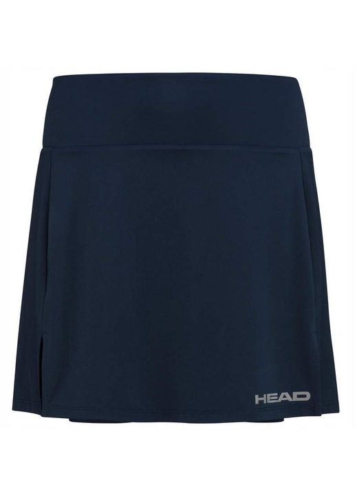 Дамска спортна пола, HEAD, Club Basic Skort Long, тъмносин, полиестер