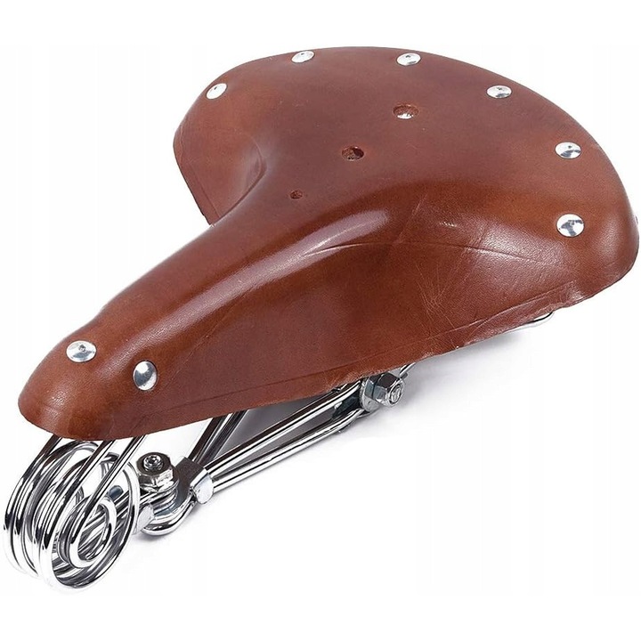 Sa de bicicleta, model EB 542 L, 290x215mm, culoare bruna, rezistent la uzura, confort sporit