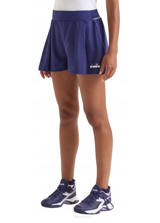 Спортна пола Diadora, модел Skort Icon, синя