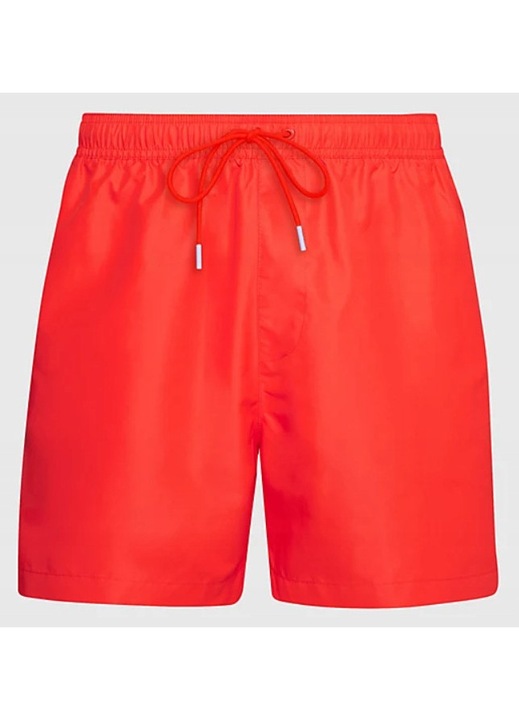 Férfi fürdőruha, CALVIN KLEIN, rövid, piros, 4XL INTL
