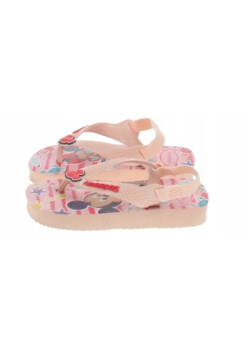 Детски джапанки Havaianas, Mickey Mouse, розови, синтетичен материал, 17.5 EU