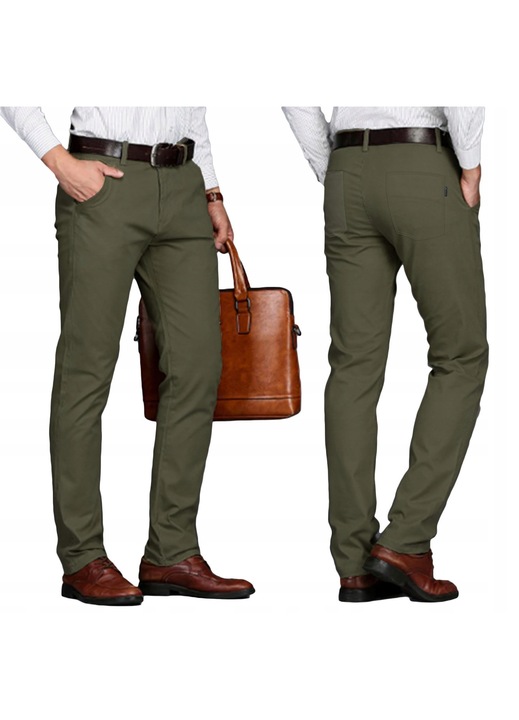 Pantaloni barbatesti HUNTERdwqfwd, Verde