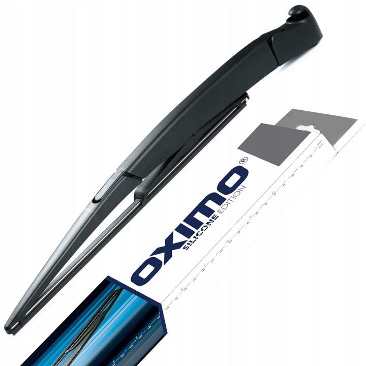 Oximo 300mm hátsó ablaktörlő kerettel Honda Civic VII Hatchback, időjárásálló, 1 darabos készlet