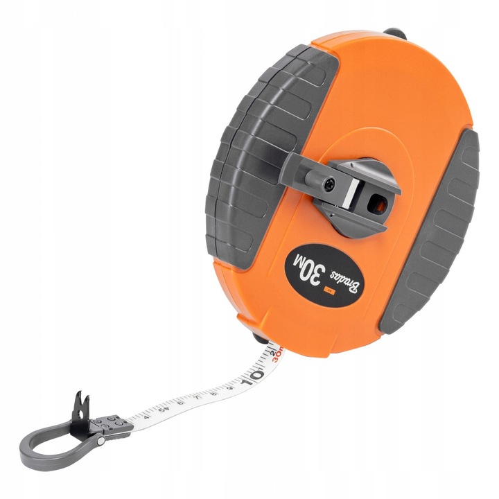 Mérőszalag Bradas 30m, 13mm, PVC, többszínű