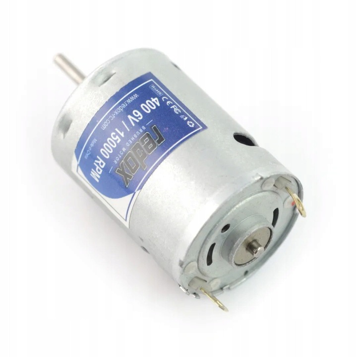 Motor DC Redox 12V 12000RPM, 0,425 kg*cm, 36mm x 57mm