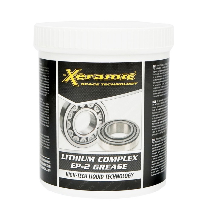 Görgőscsapágy zsír, lítium komplex EP-2, professzionális, 500g, Xeramic