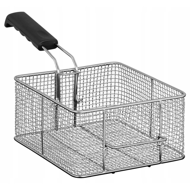 Royal Catering RCEF-16 fritőz tartalék kosár, rozsdamentes acél, 51,5x23x12cm, 2 darabos készlet