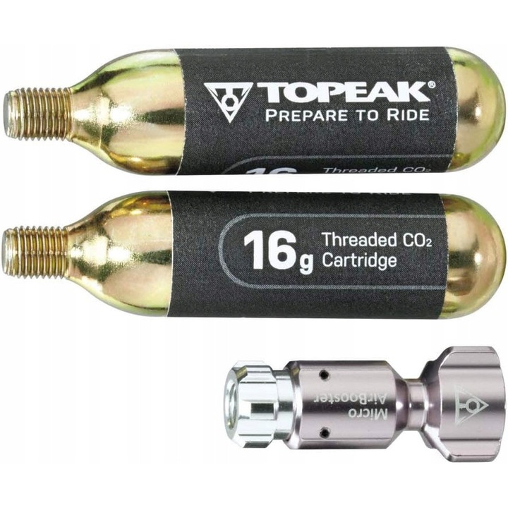 Cos pentru bicicleta Topeak cu suport si pompa CO2 NINJA CO2