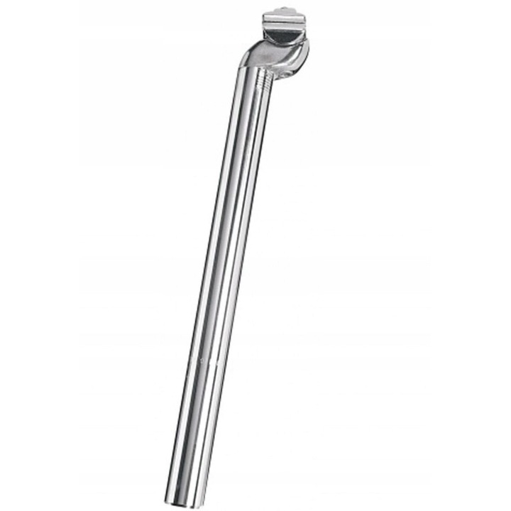 Stift suport Ergotec, 30.6mm, 350mm, aluminiu, argintiu
