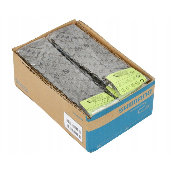 Верига Shimano CN-HG40, 6/7/8 скорости, 115 звена, сребриста, унисекс