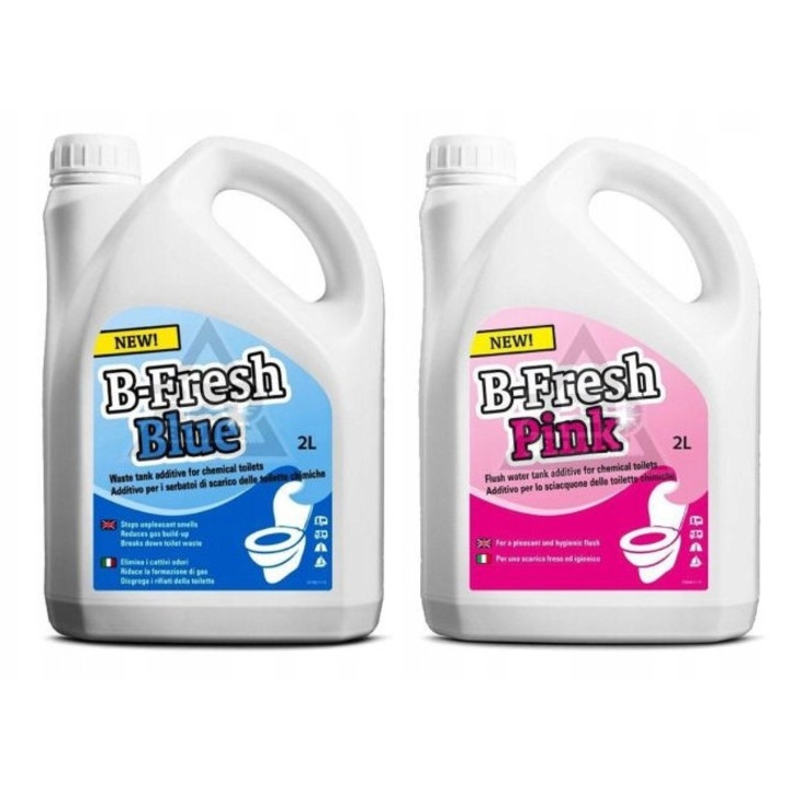 Set lichide B-Fresh 4L, Thetford, pentru toalete turistice, deodorizare, lavanda