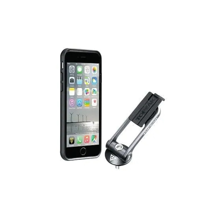 Стойка за велосипед Topeak за iPhone 6, 17,7x9x1,5см, регулируема, съвместима с Touch ID