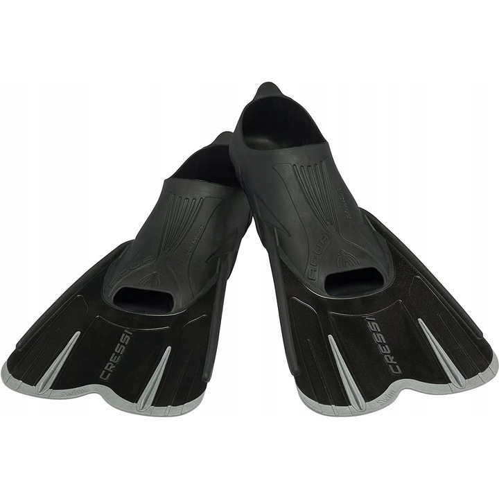 Set de placi de snorkeling Cressi Agua Short, negru, 41/42