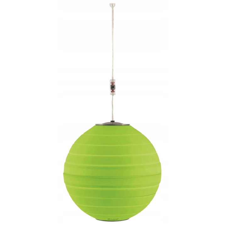 Lampa suspendata pliabila Mira, verde lime, 26,5cm, 10W, 360 lumeni