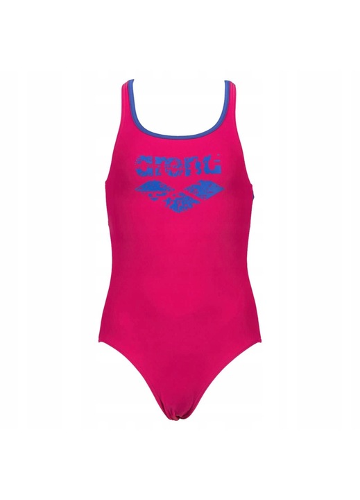 Costum de baie copii Arena Spray Swim Pro Back, roz, material elastic, 164 CM