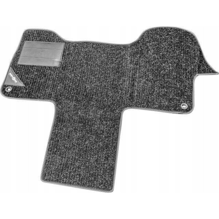 Covoras auto, Brunner, Tapis Deluxe, material intarit, gri inchis, pentru Fiat Ducato 2006-2014