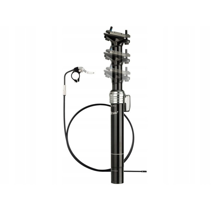 Tija telescopica regulata XLC SP-T11, 31.6 mm, 125 mm cursa, 240 mm lungime, set complet