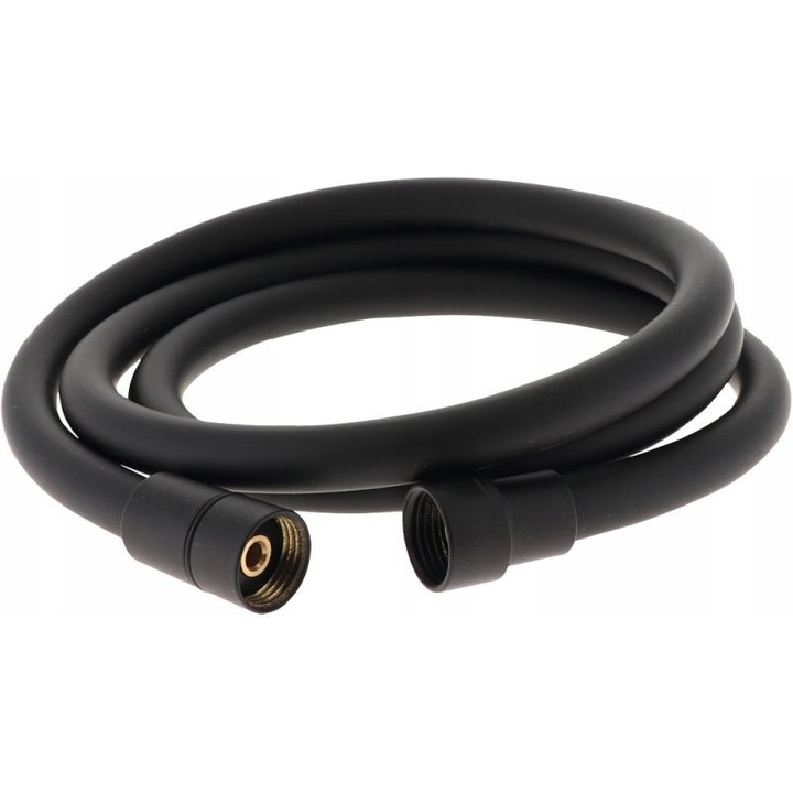 Hose de dus PVC 1/2''x1/2'' 150 cm, Comet, negru