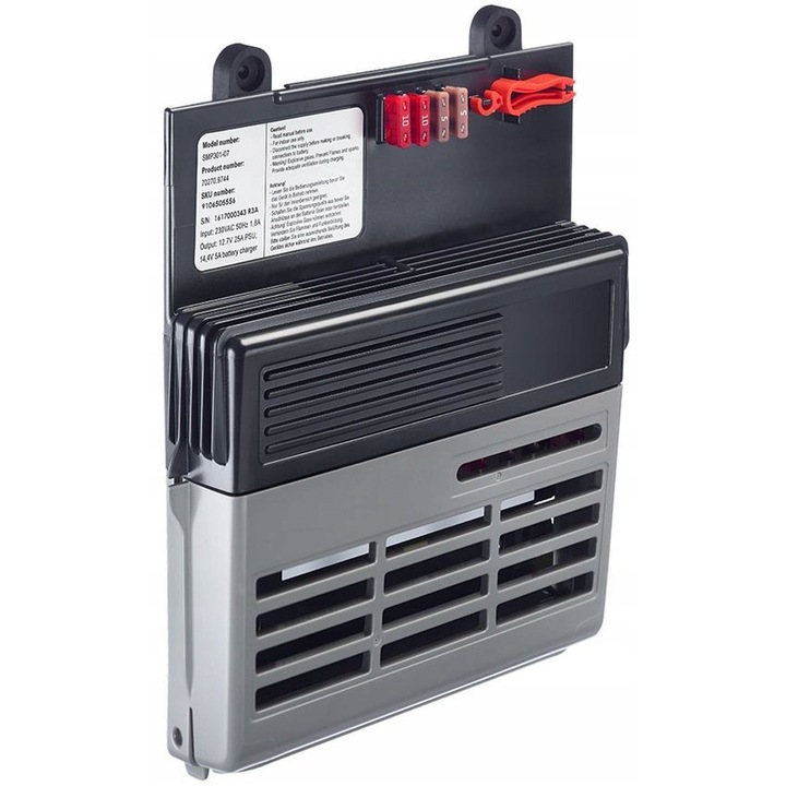 Inversor si incarcator 12V Dometic SMP301-07, functie de incarcare pentru acumulatori pana la 300 Ah, compact, usor