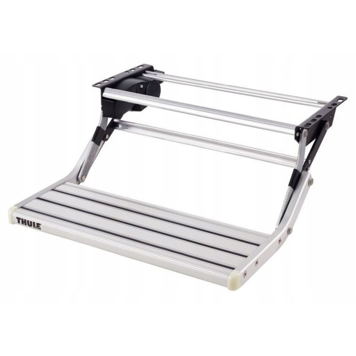 Thule Single Step 460 12V elektromos fellépő, eloxált alumínium, 455mm, 4.5kg