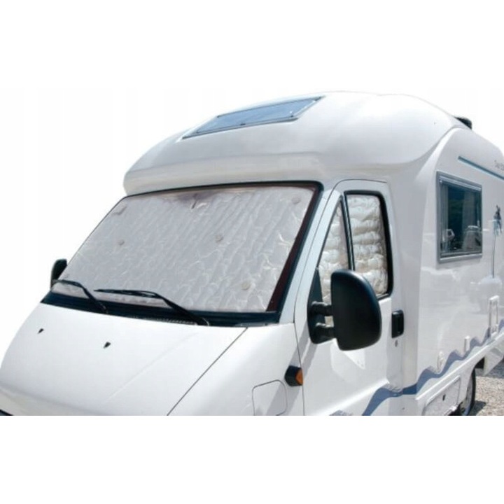 Set covorase termice Cli-Mats NT Brunner pentru Ford Transit Custom 10/2012 - 11/2017, 3 piese, argintiu