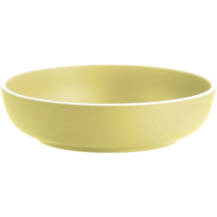 Salátástál, Brunner, Dolomit, 25cm, sárga