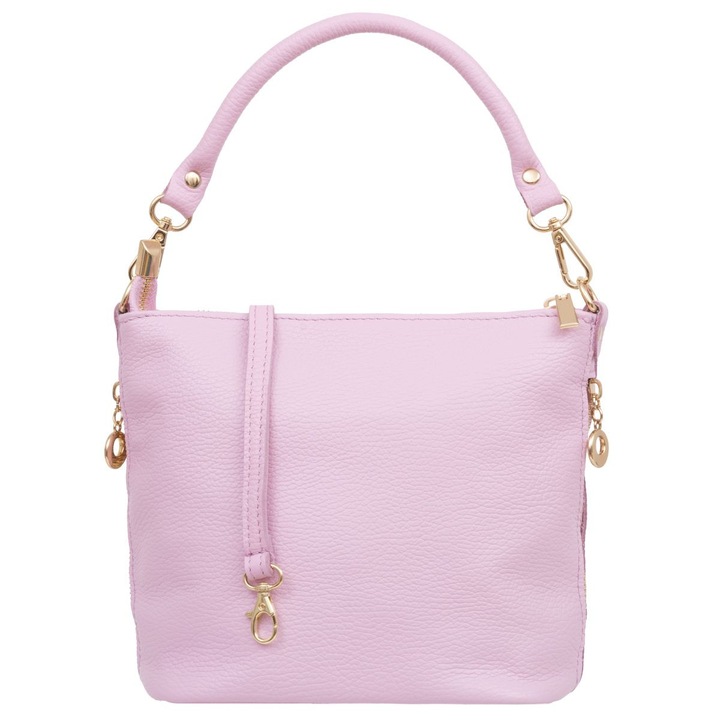 Vezze kis női táska, olasz marhabőr, levehető pántdwqf