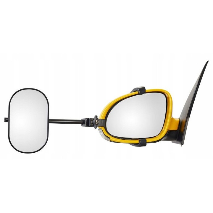 Огледала за ремарке EMUK, комплект 2 броя, черни, 180x120мм