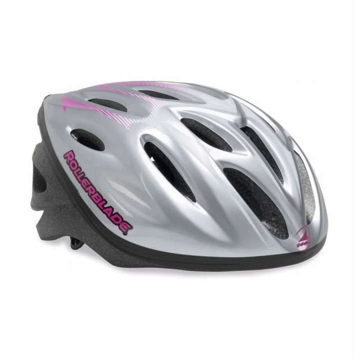 Спортна каска, Rollerblade, WORKOUT HELMET, 19 вентилационни отвора, сребрист/виолетов, M (54-59 см)