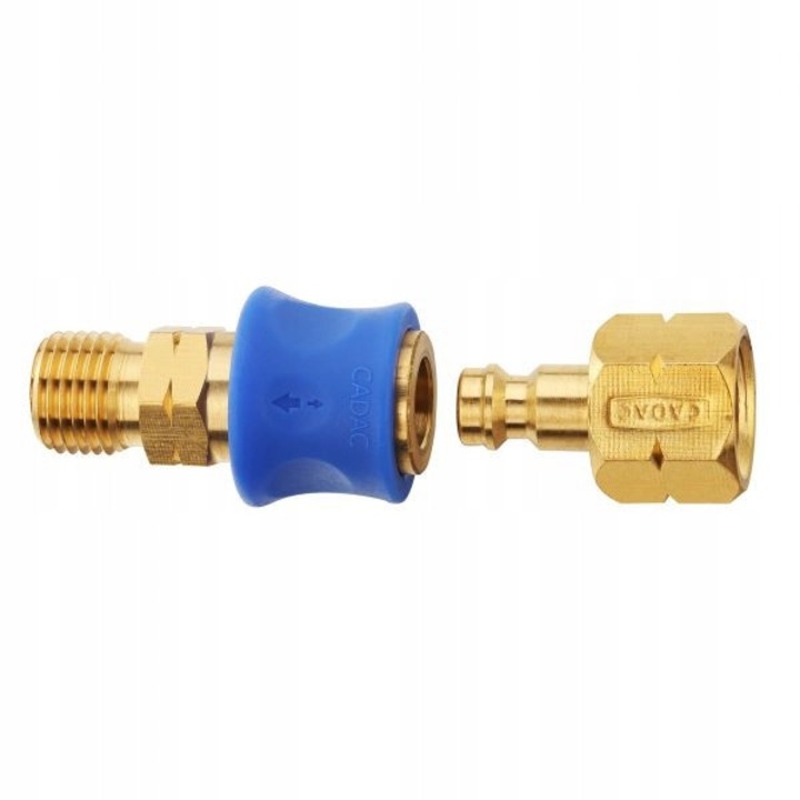 Conector gaz 1/4" Cadac, sistem rapid, 8mm, pentru gratar