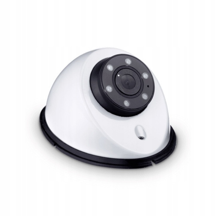 Színes kamera nagylátószögű lencsével PerfectView CAM 18W NAV, fehér, 84x58x44mm, szett multimédia rendszerekhez való adapterrel