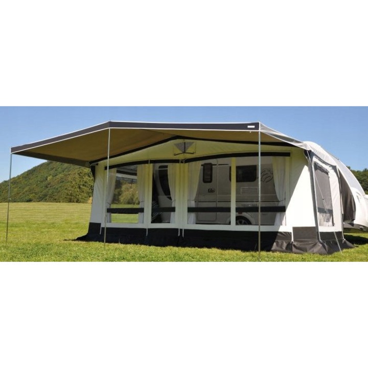 Parasolar auto, EuroTrail, Combi 1025, gri, 200x306-319cm
