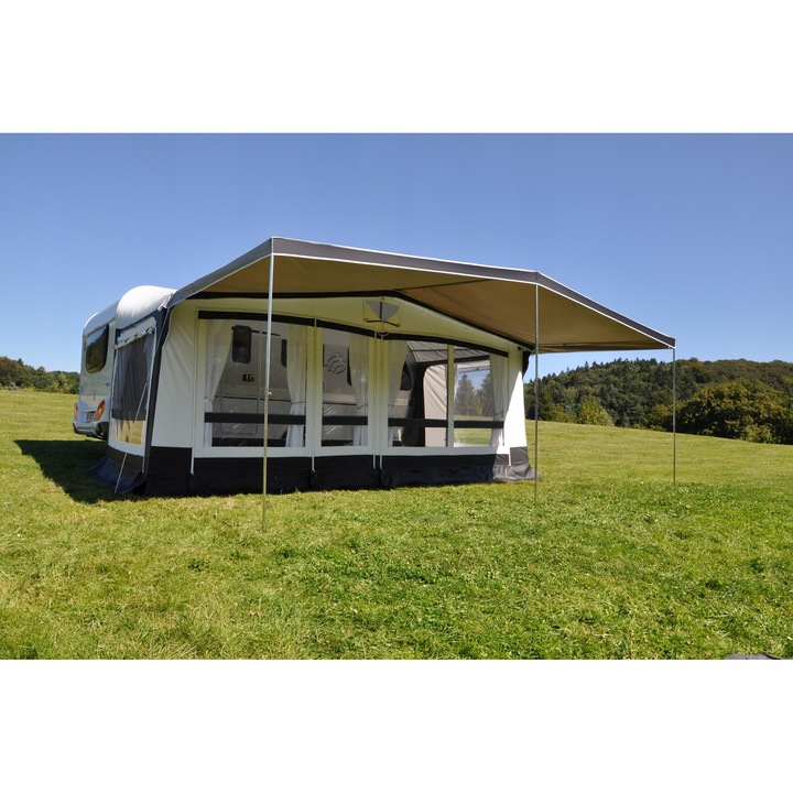 Parasolar auto, Euro Trail, Combi, 611x200cm, gri
