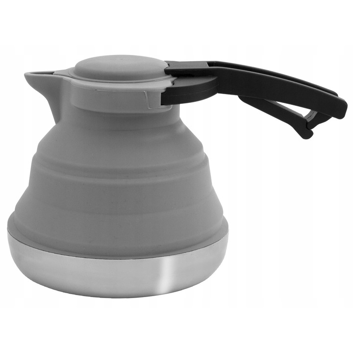 Fierbator electric, pliabil, Euro Trail 1,2 l, gri, 14,5x14cm
