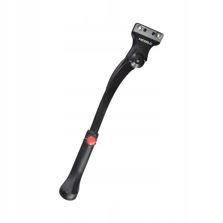 Cric bicicleta Nexelo, reglabil, aluminiu, antiderapant, negru, 24-29"