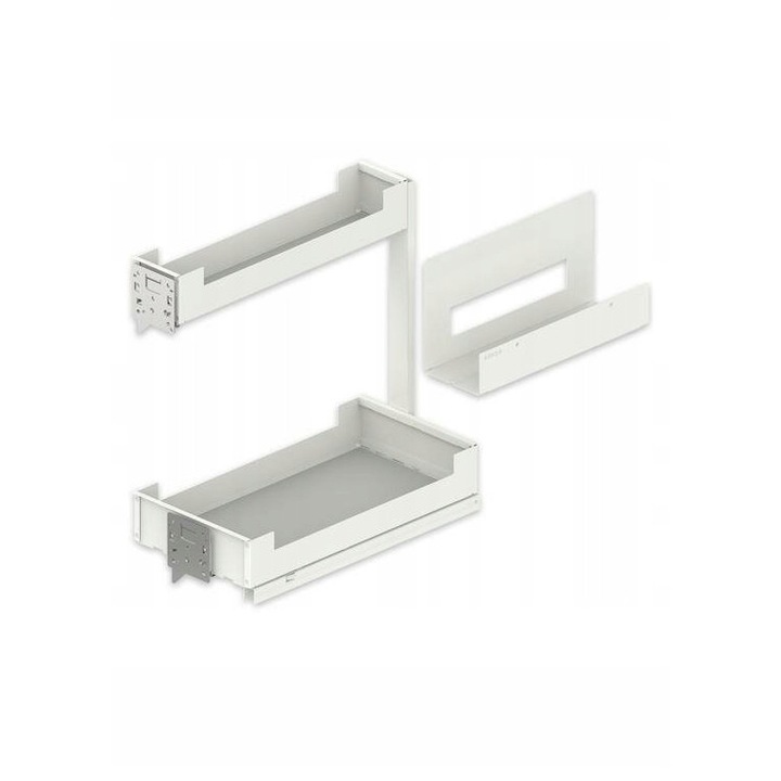 Система за съхранение Pinello Board Peka, с държач за рязане, бяла, размери 250x500x525mm, за шкафове 30cm