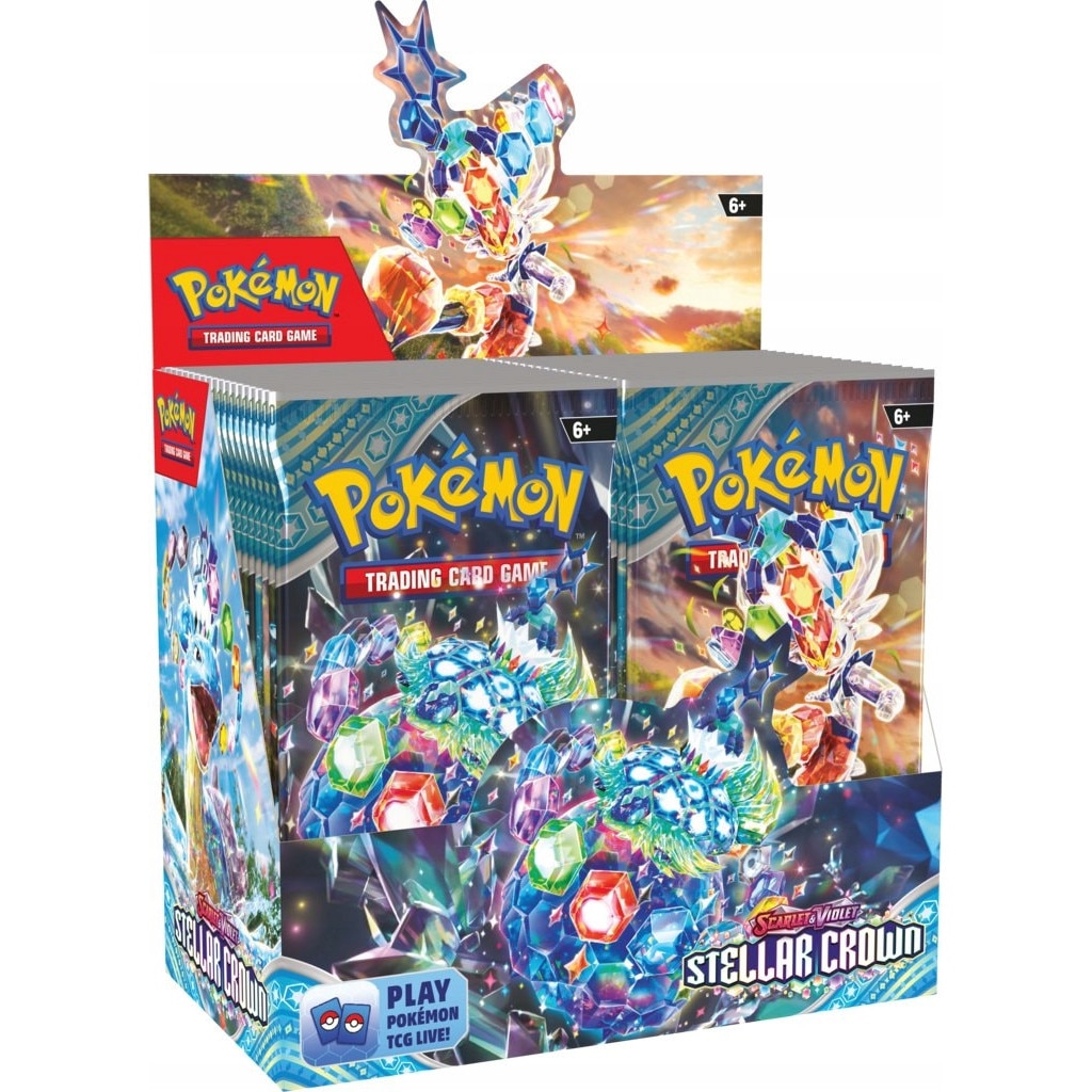 Pokemon TCG: Stellar Crown - Set de 36 Booster Box - eMAG.ro
