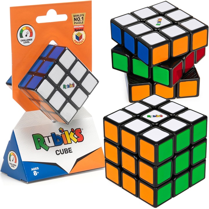 CUB RUBIK 3x3, Spin Master, plastic, multicolor