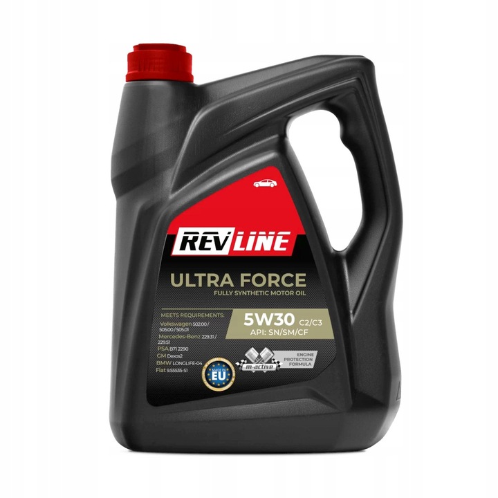Моторно масло Revline Ultra Force 5W30 C2/C3 5L