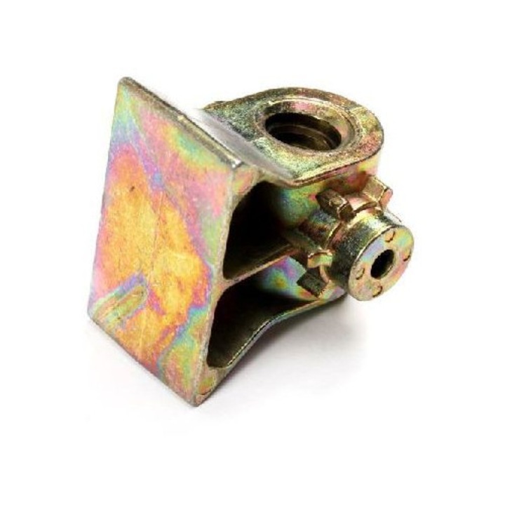 Támogatólap anya, Alko, fém, ezüst, 5x3x4,5cm