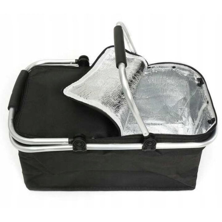 Cos picnic termic pliabil, 30l, material impermeabil, 47x27x22cm